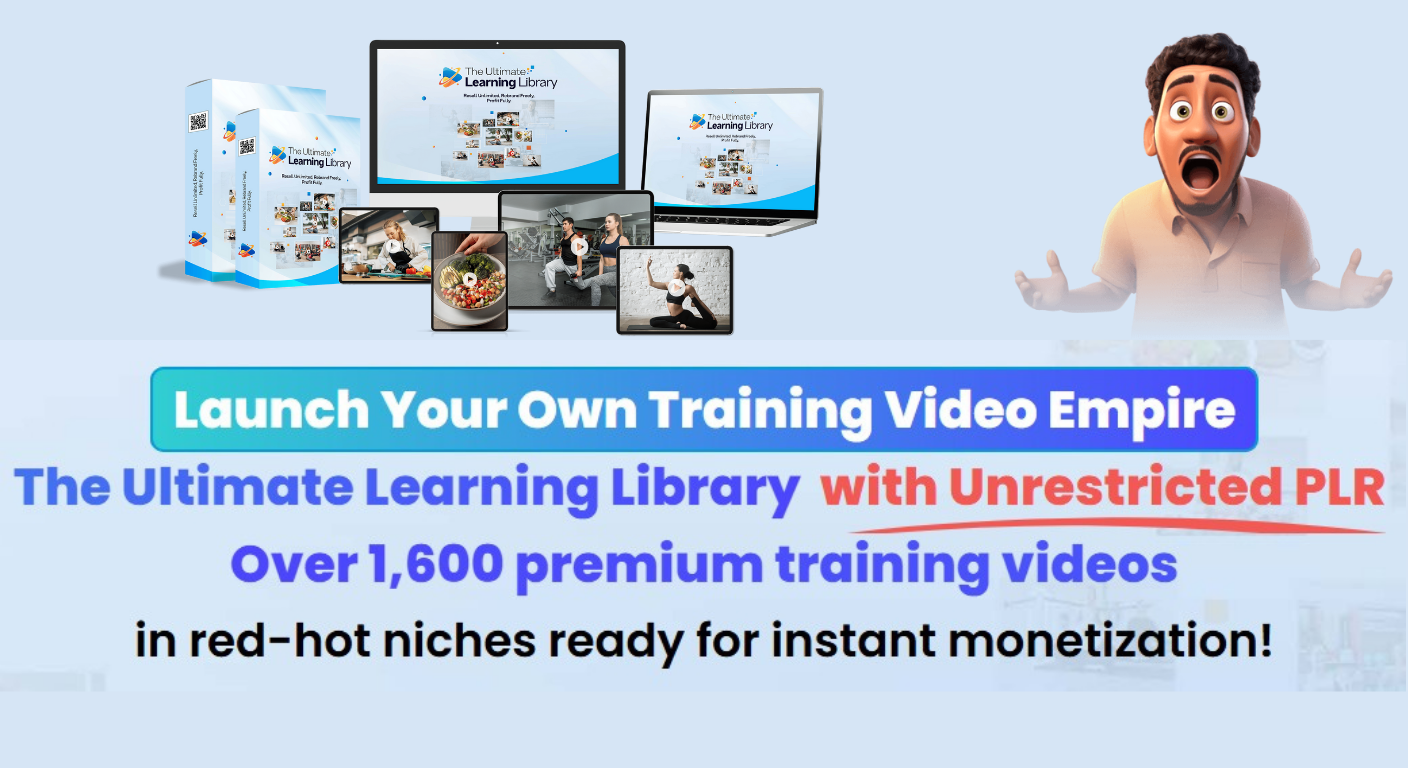 The Ultimate Learning Library with Unrestricted PLR Review: Is It Worth ...